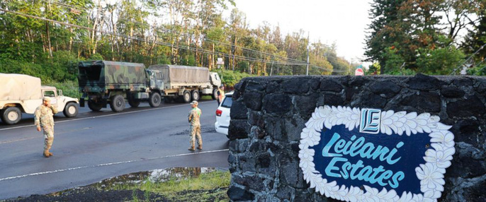 Tuyến lửa rợn người trên đảo Hawaii